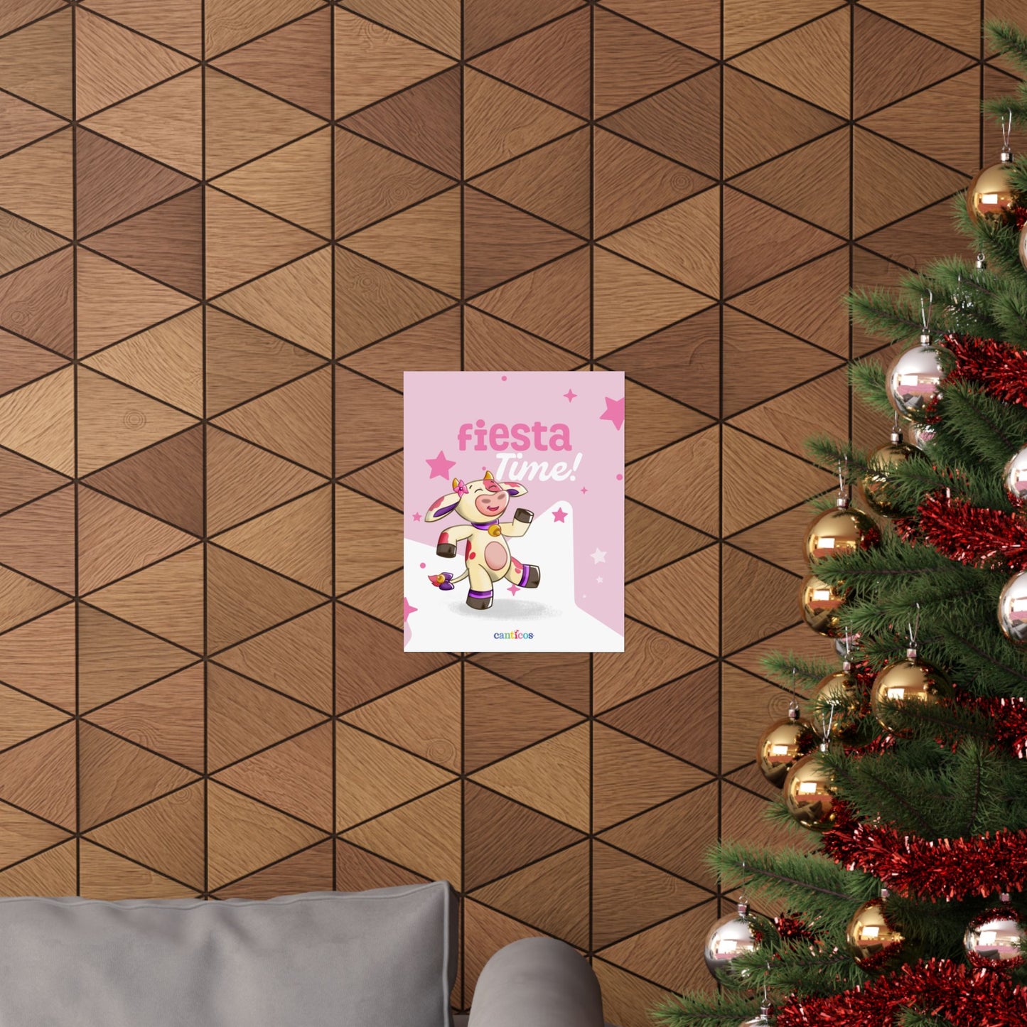La Vaca Lola Fiesta Time Kids Poster