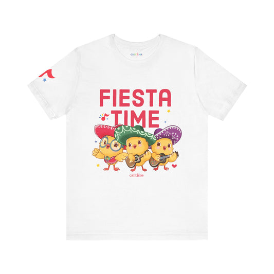 Canticos 'Fiesta Time' Unisex Tee – Featuring the Chickie Mariachis