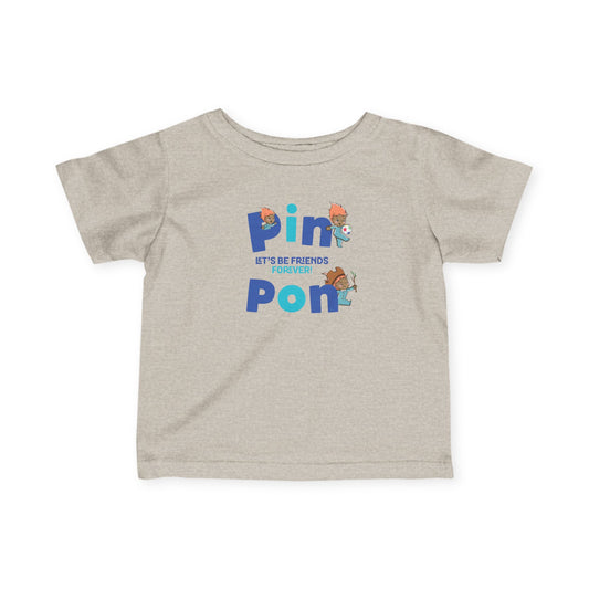 Pin Pon Friends Forever Infant T-Shirt