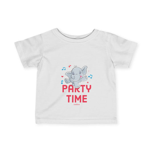 Benji the Elephant 'Party Time' Baby T-Shirt