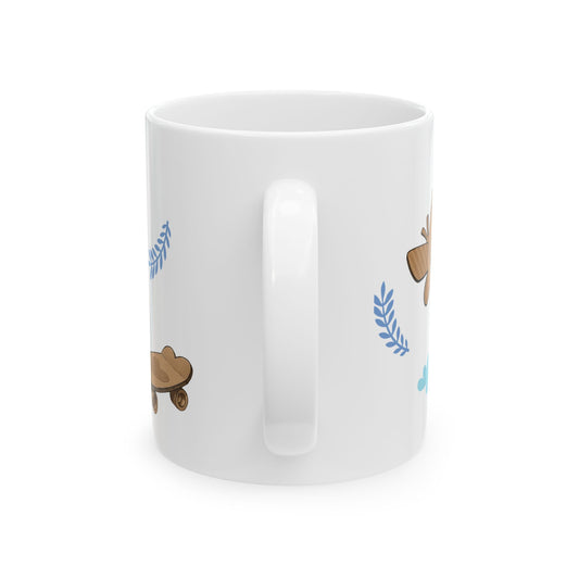Pin Pon Cheerful Ceramic Mug