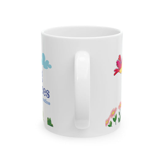 Pin Pon Going Places Ceramic Mug