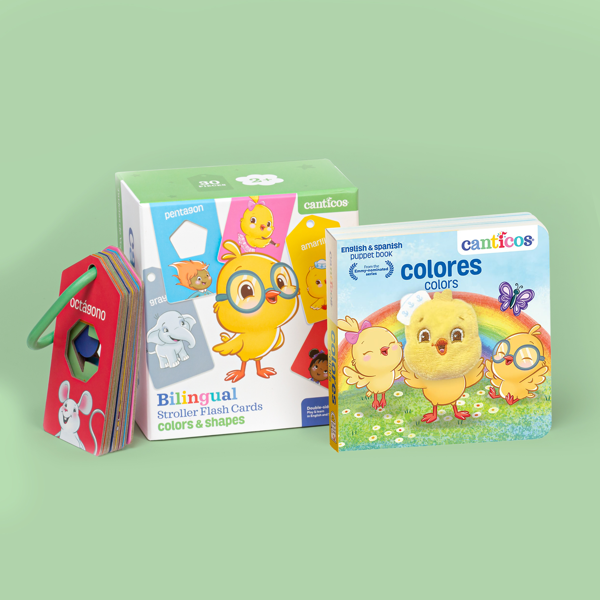 Colors Colores Gift Set Stroller Cards Puppet Book Canticos World colors-colores-gift-set-stroller-cards-puppet-book-canticos-world