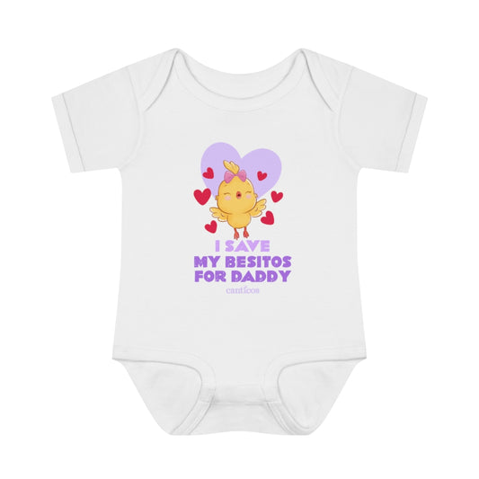 I save my besitos for Daddy Onesie - Kiki