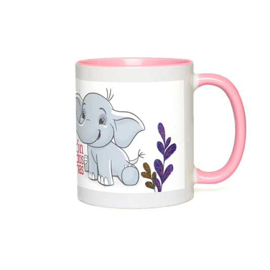 "Mi corazón late en dos idiomas" Benji Mug