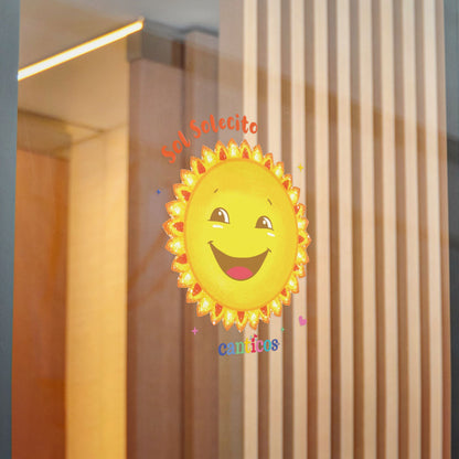 Sol Solecito, Little Sunny Sunshine - Kiss Cut Canticos Sticker, Room Decor