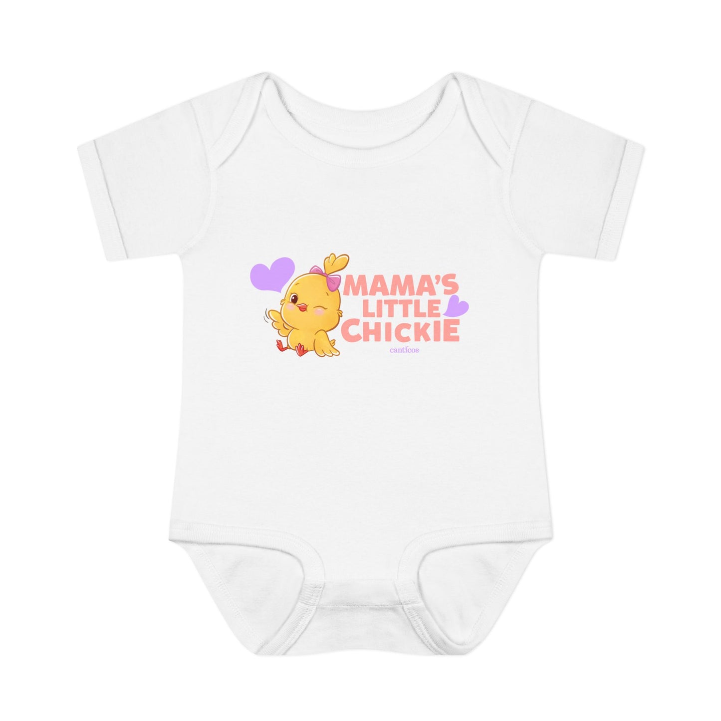 Mama's Little Chickie Onesie - Pink