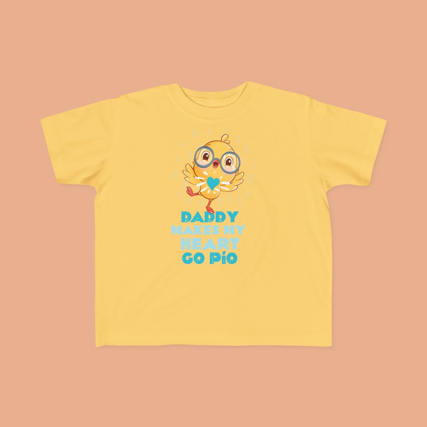 Daddy makes my heart go Pio! Toddler T-shirt - Nicky