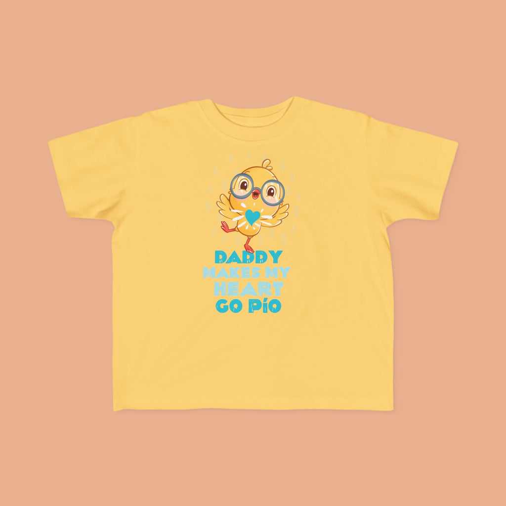 Daddy makes my heart go Pio! Toddler T-shirt - Nicky