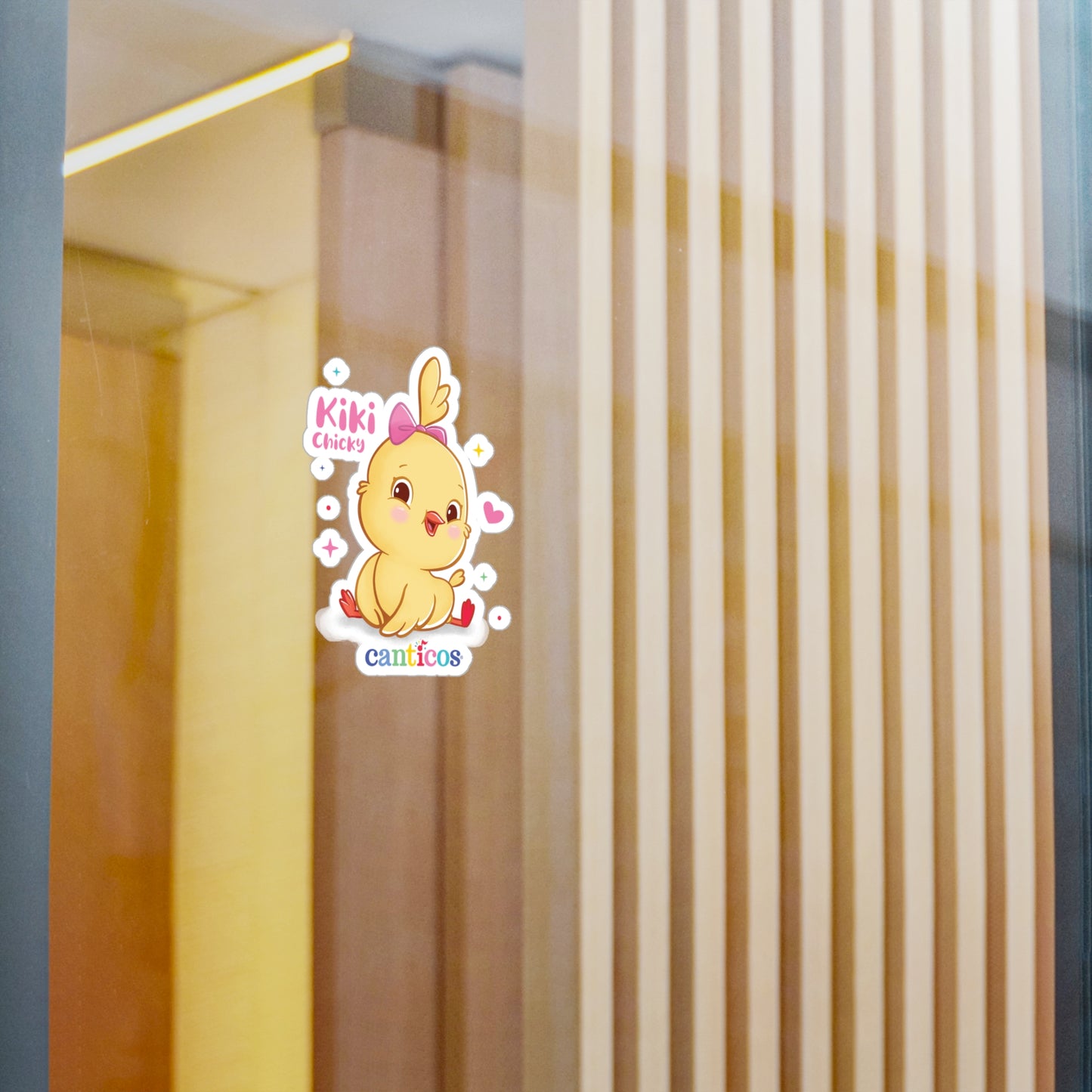 Cute Kiki Chickie Vinyl Decals for Kids' Rooms | Adorable Stickers