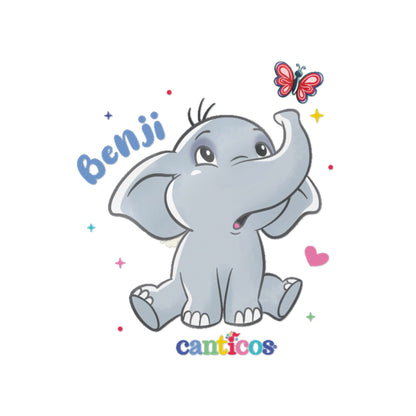 Sweet and Silly Benji Kiss-Cut Canticos Stickers - Room Decor