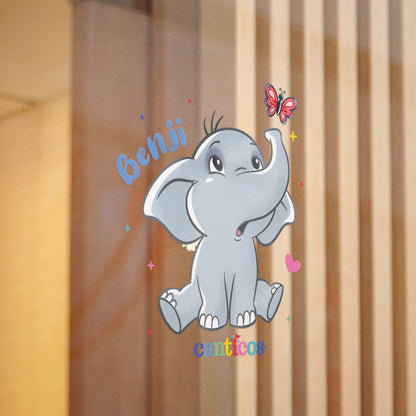 Sweet and Silly Benji Kiss-Cut Canticos Stickers - Room Decor