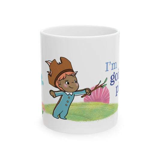 Pin Pon Going Places Ceramic Mug