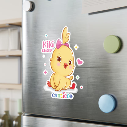 Cute Kiki Chickie Vinyl Decals for Kids' Rooms | Adorable Stickers