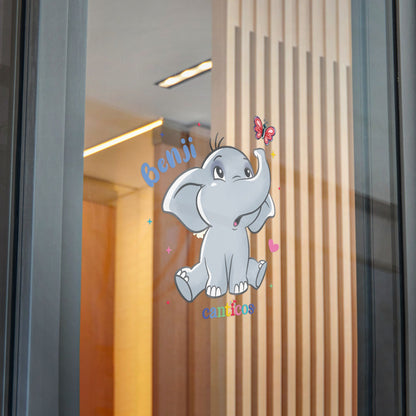 Sweet and Silly Benji Kiss-Cut Canticos Stickers - Room Decor