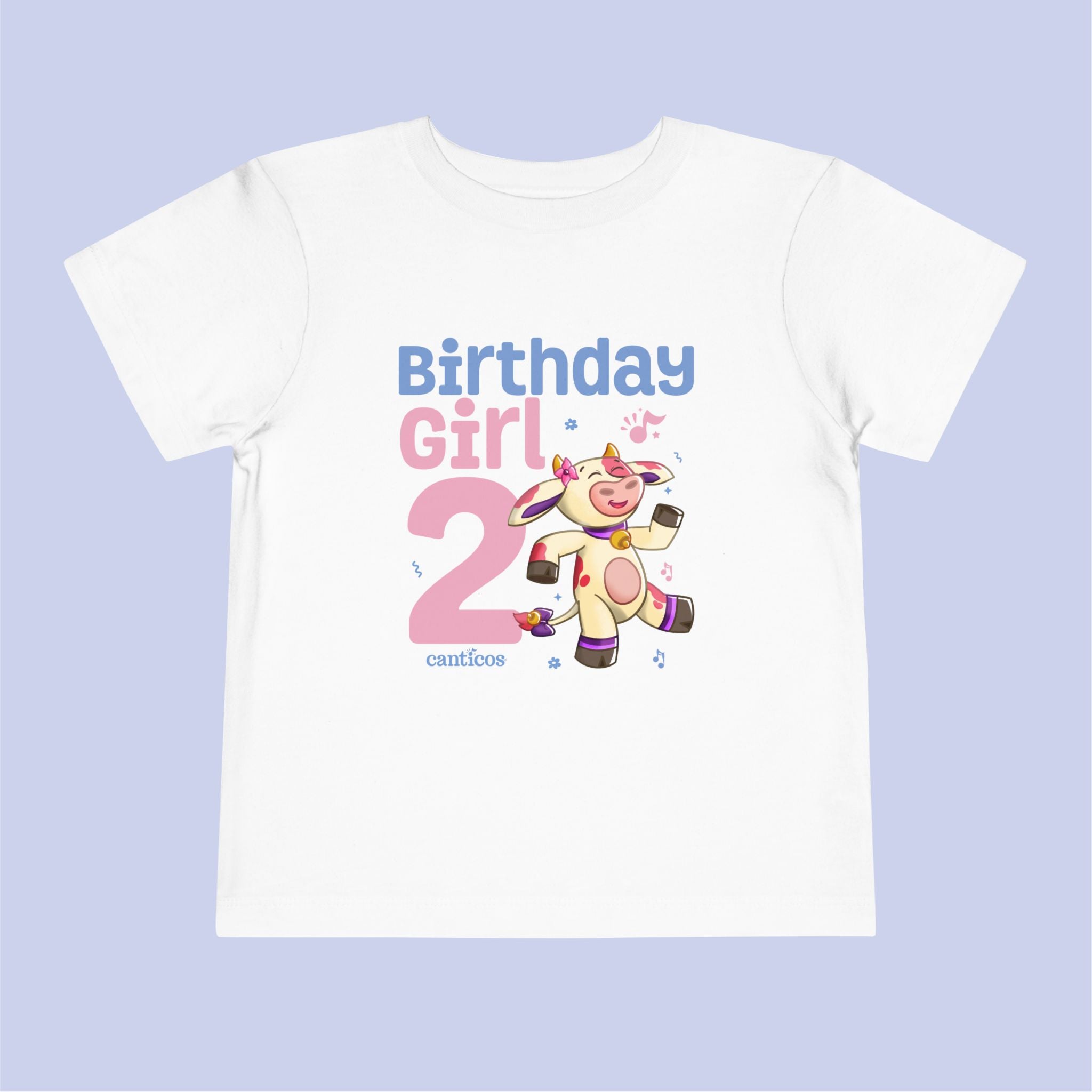 La Vaca Lola 2nd Birthday Girl Kids T-Shirt