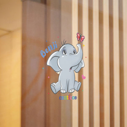 Sweet and Silly Benji Kiss-Cut Canticos Stickers - Room Decor