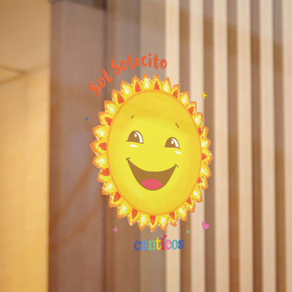 Sol Solecito, Little Sunny Sunshine - Kiss Cut Canticos Sticker, Room Decor