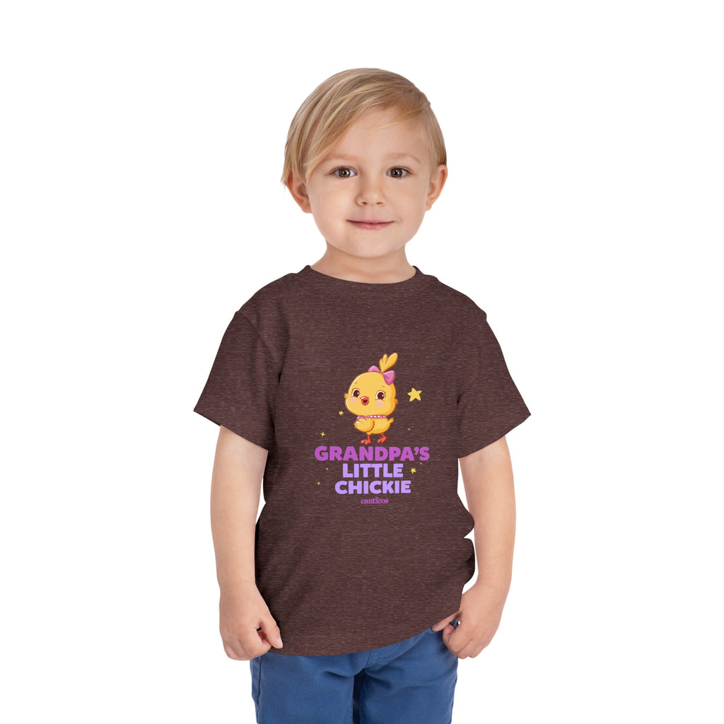 Grandpa's Little Chickie Toddler T-shirt - Kiki