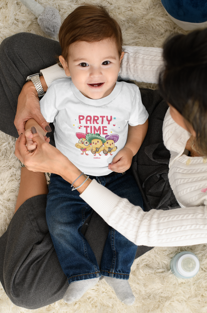 Mariachi Chickies 'Party Time' Baby T-Shirt 🎺🐥🎺