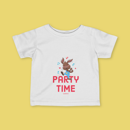 Sammy the Bunny 'Party Time' Baby T-Shirt