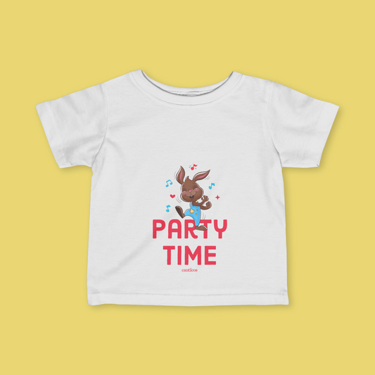 Sammy the Bunny 'Party Time' Baby T-Shirt