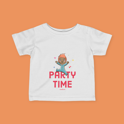 Pin Pon 'Party Time' Baby T-Shirt