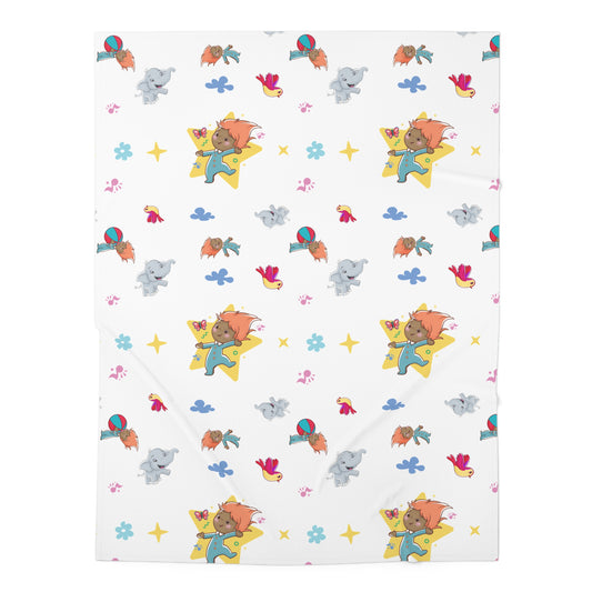 Pin Pon Dreamy Friends Baby Swaddle Blanket
