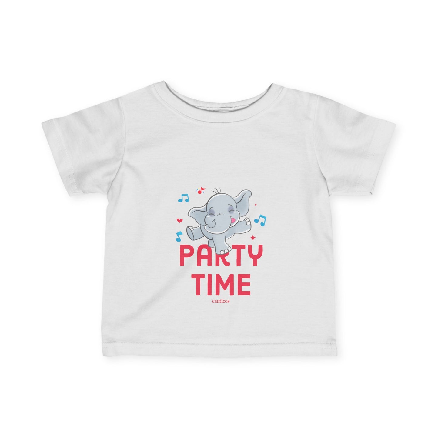 Benji the Elephant 'Party Time' Baby T-Shirt