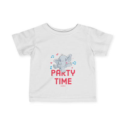 Benji the Elephant 'Party Time' Baby T-Shirt