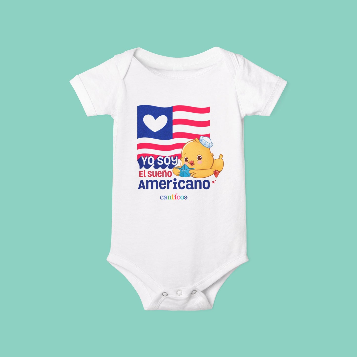 Ricky Chickie Yo Soy El Sueño Americano Baby Onesie
