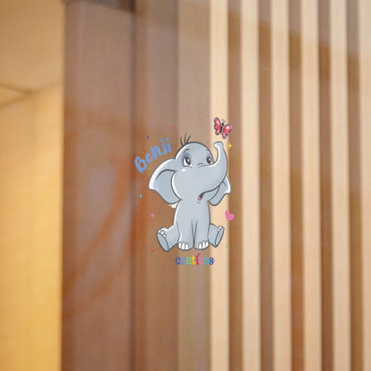 Sweet and Silly Benji Kiss-Cut Canticos Stickers - Room Decor