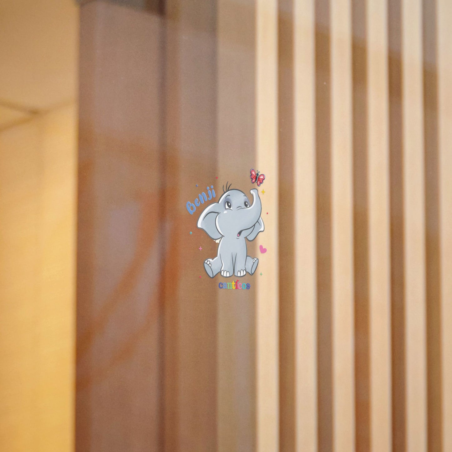 Sweet and Silly Benji Kiss-Cut Canticos Stickers - Room Decor