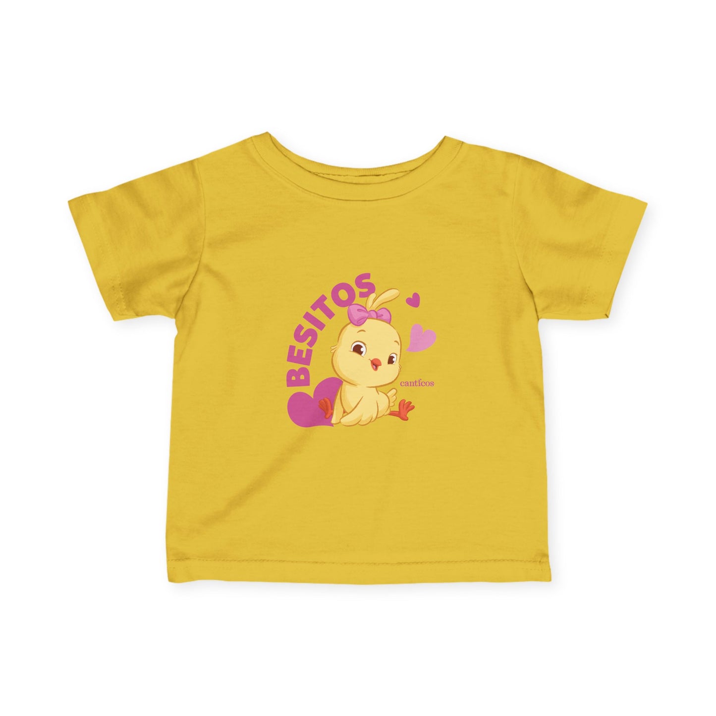 Cute Kids' T-Shirt with 'Besitos’ Kiki Chickie