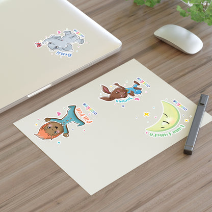 Canticos Amiguitos  Sticker Sheets for Classroom or Party Favors