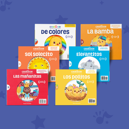 Canticos Flip and Play Nursery Rhyme Book Bundle