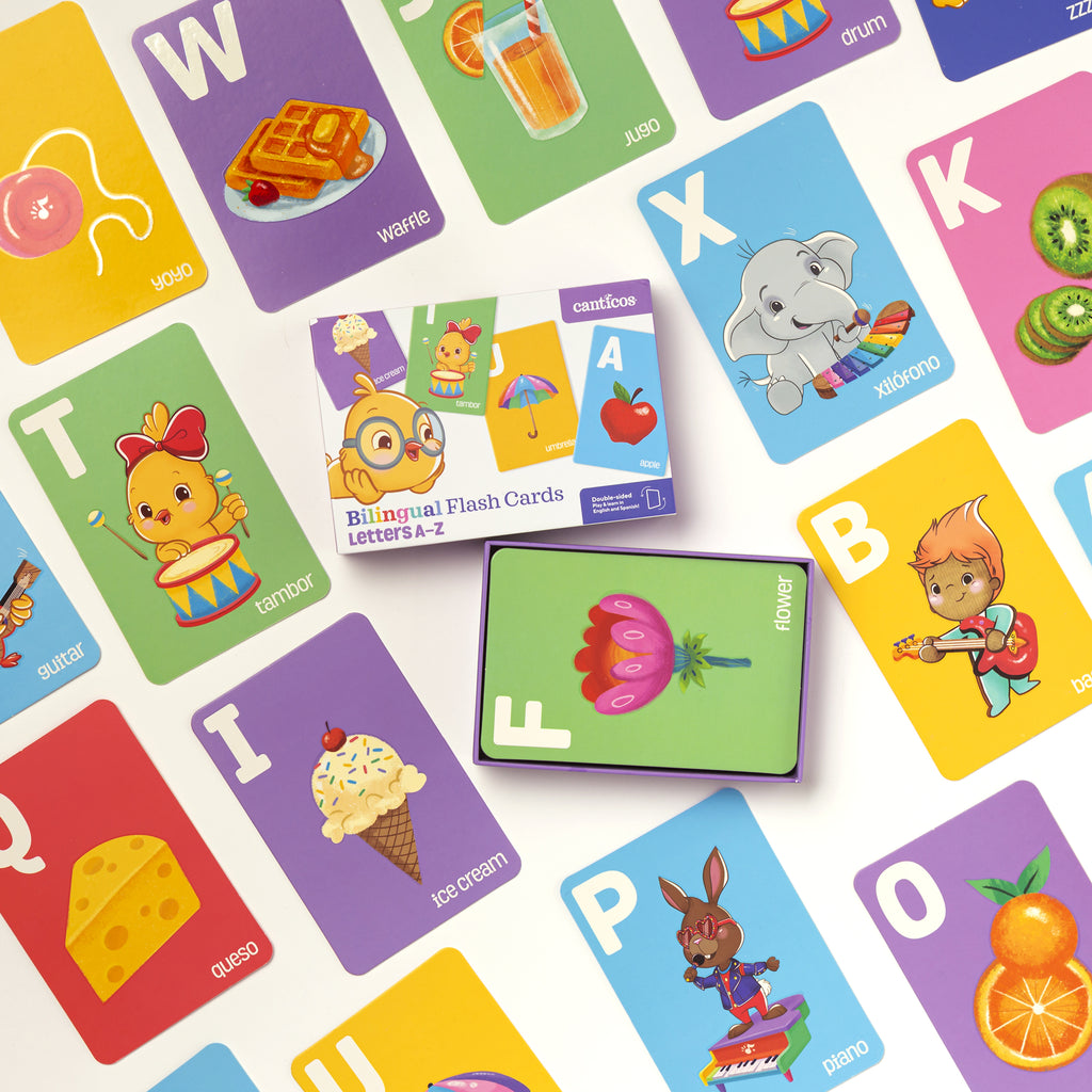 flash cards bilingual