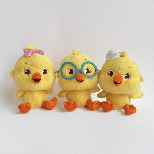Canticos Los Pollitos Plushie Pack - Soft, Sweet & Snuggly!