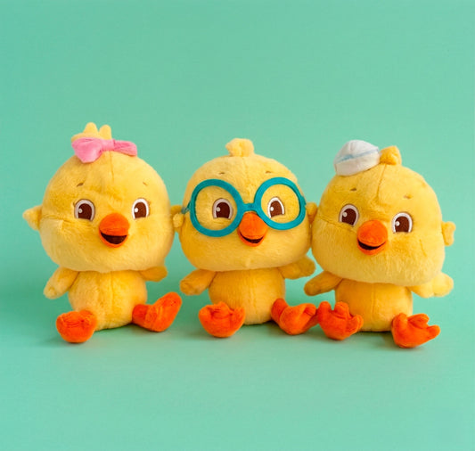 Canticos Los Pollitos Plushie Pack - Soft, Sweet & Snuggly!