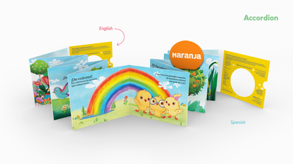 novelty book de colores colors