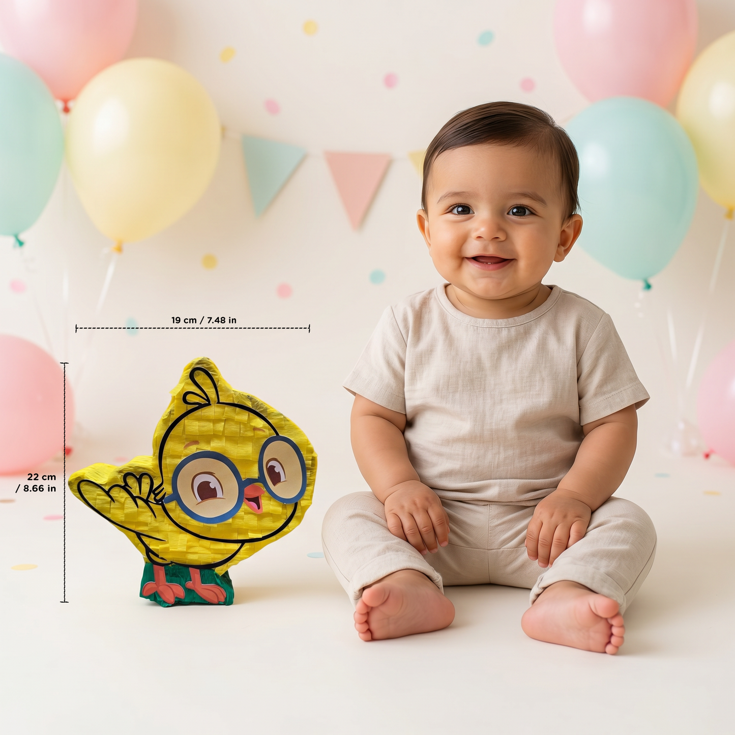 Nicky Mini Piñata – Canticos Party Decoration