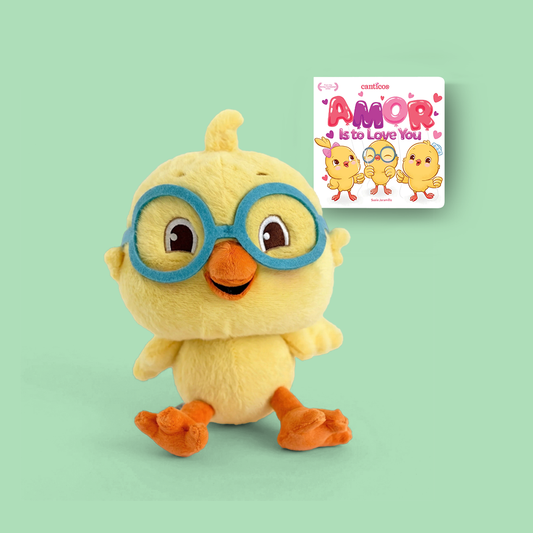 Nicky Storytime Set: Amor Is to Love You Book + Plush