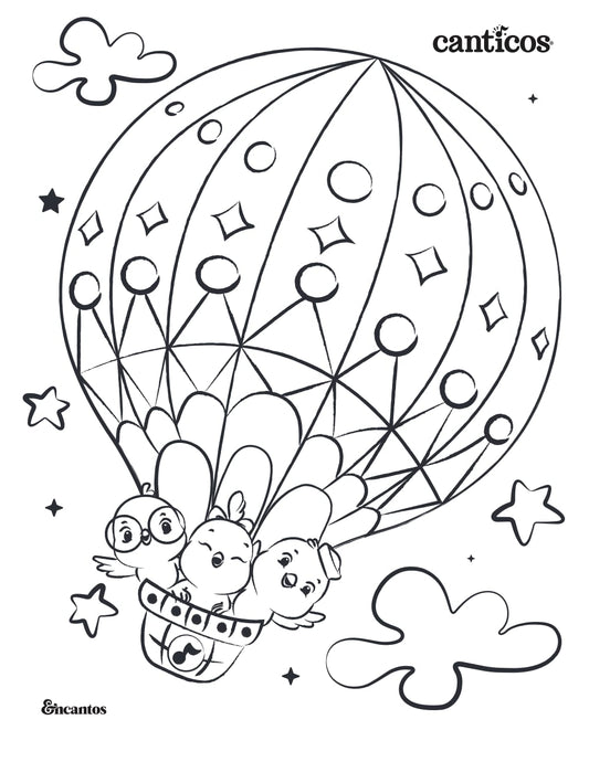 Little Chickies — Coloring Sheet
