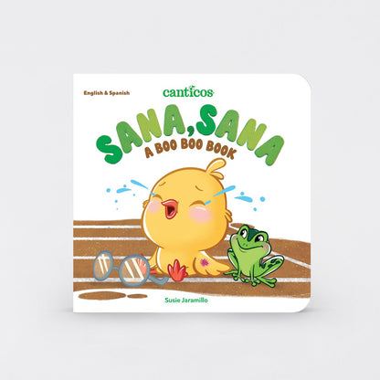 NEW: Canticos Sana Sana book plus Nicky Chickie bundle