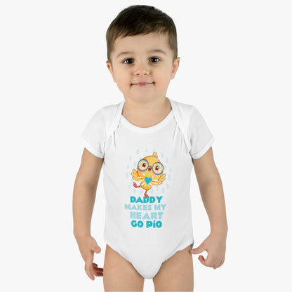 Daddy makes my heart go Pio! Onesie - Nicky