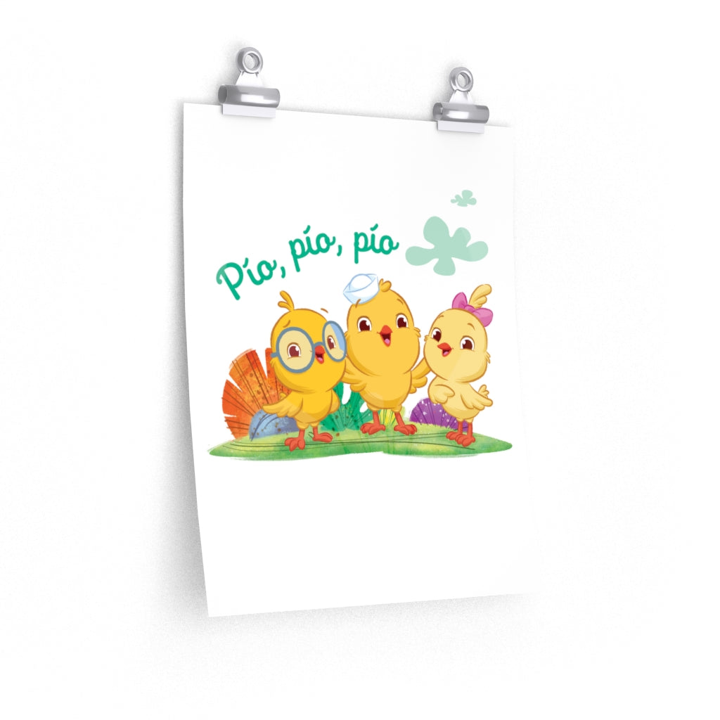 Little Chickies Pio, Pio, Pio Poster