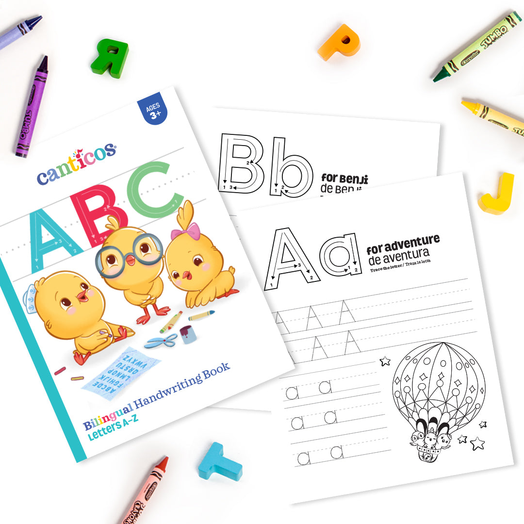Printable Bilingual Handwriting Book