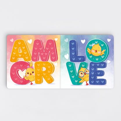 Amor is to love you: A Bilingual Lift-The-Flap Book