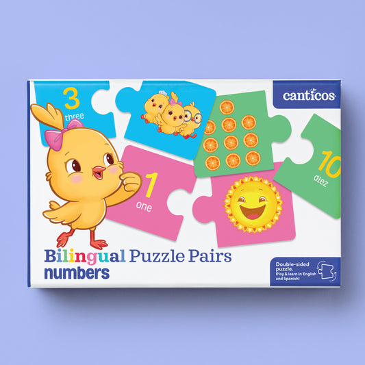 Bilingual Puzzle Pairs: Numbers