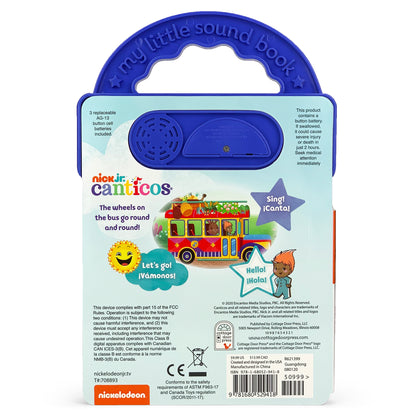 The Wheels on the Bus/ Las Ruedas del Autobús -Bilingual 3-Button Sound Book